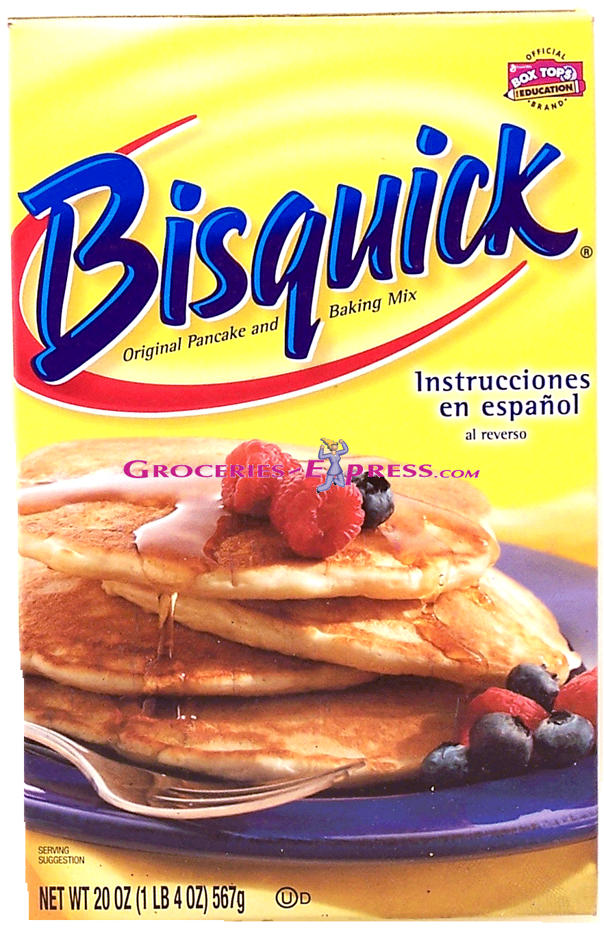 Betty Crocker Bisquick original all-purpose baking mix for pancakes, biscuits & quick dinner recipes! Full-Size Picture